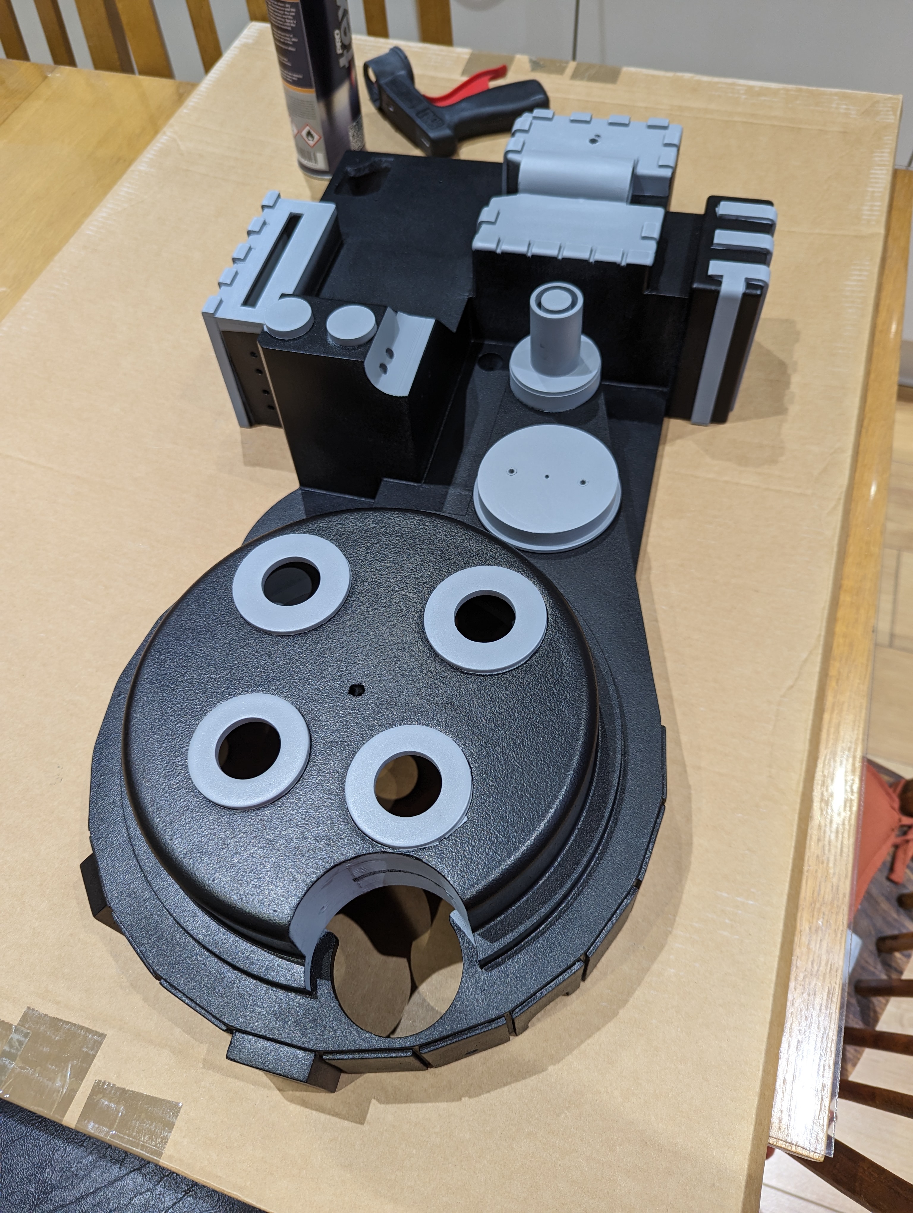 Texture coat applied